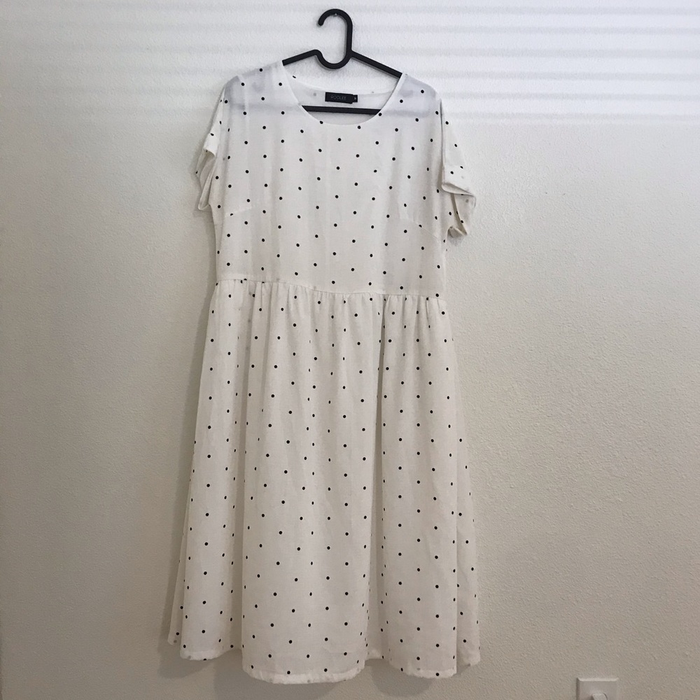 Polka Dot Flowy Maxi